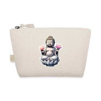 Baby Buddha - meditation yoga relaxation - Organic Pouch - nature - Front