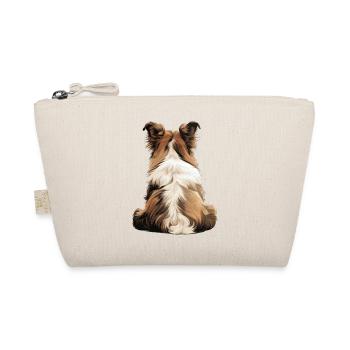Shetland Sheepdog - Organic Pouch - nature - Front