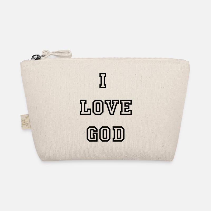 ilovegod - Bio-Täschchen - Natur