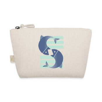 Pisces - zodiac signs (19.02–20.03) - Organic Pouch - nature - Front