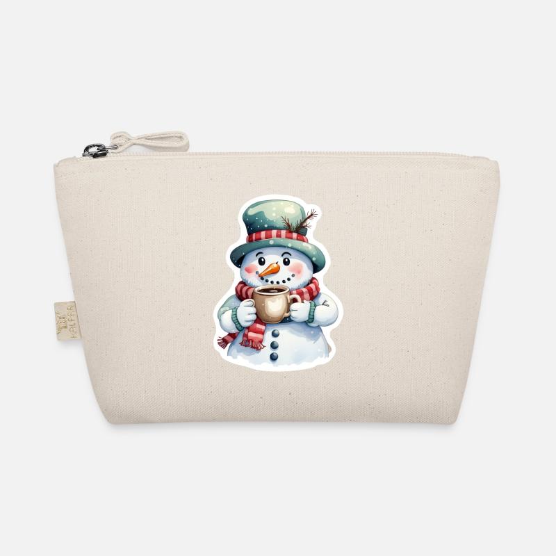 Schneemann Bio-Täschchen