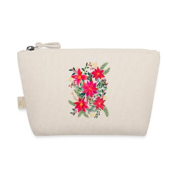 Noël festif Terne Floral Bouquet aquarelle - Trousse biologique - nature - Devant