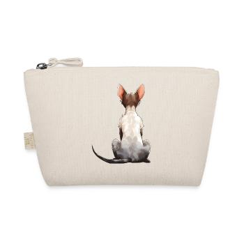 Cornish Rex Cat - Organic Pouch - nature - Front