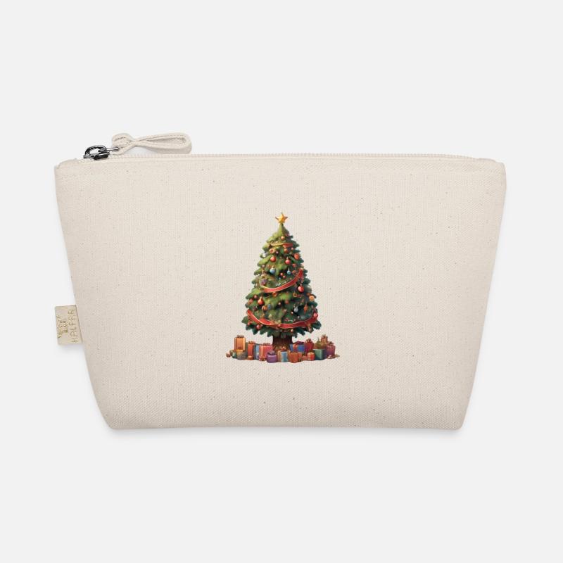 Christmas tree with gifts Organic Pouch