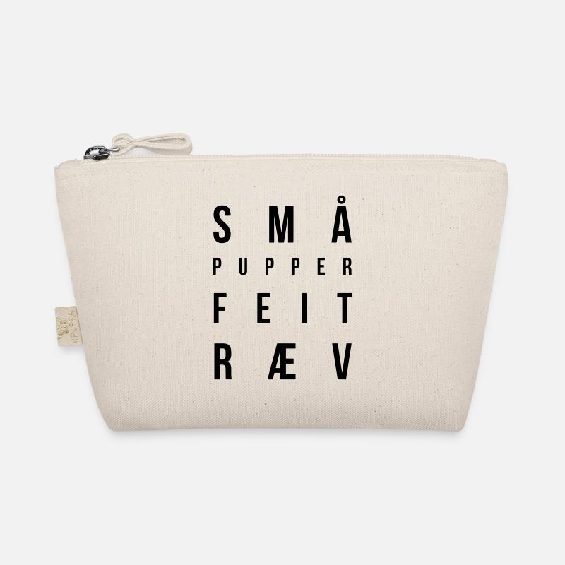 Small tits fat ass Organic Pouch