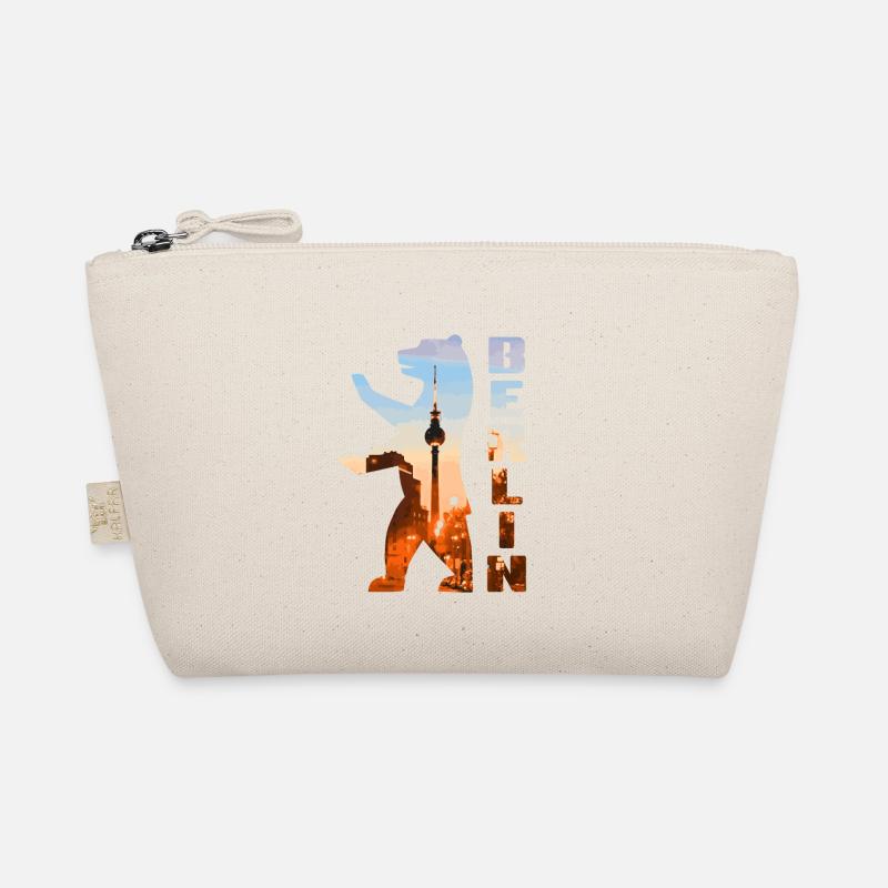 Silhouette d’ours de Berlin Trousse biologique