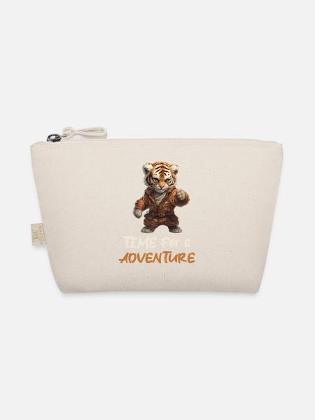 Löwe Baby Adventure Time - Bio-Täschchen - Natur