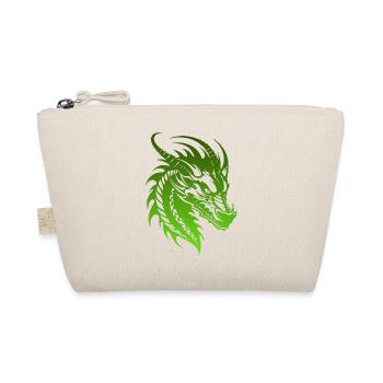 Fantasy Dragon Anime Dragon Head Mythical reptile - Organic Pouch - nature - Front