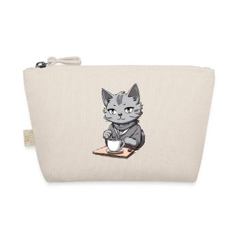 Cat Café - Organic Pouch - nature - Front