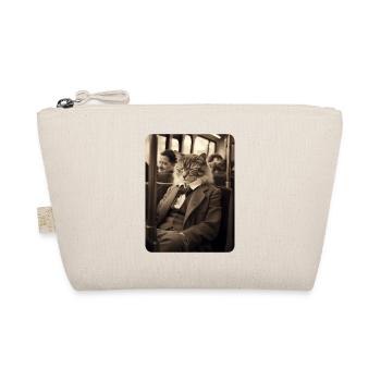 Mr. Whiskers in search of some relaxation - Organic Pouch - nature - Front