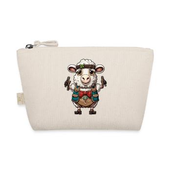 Lederhosen / Animal / Traditional costume / Tradition / Sheep - Organic Pouch - nature - Front