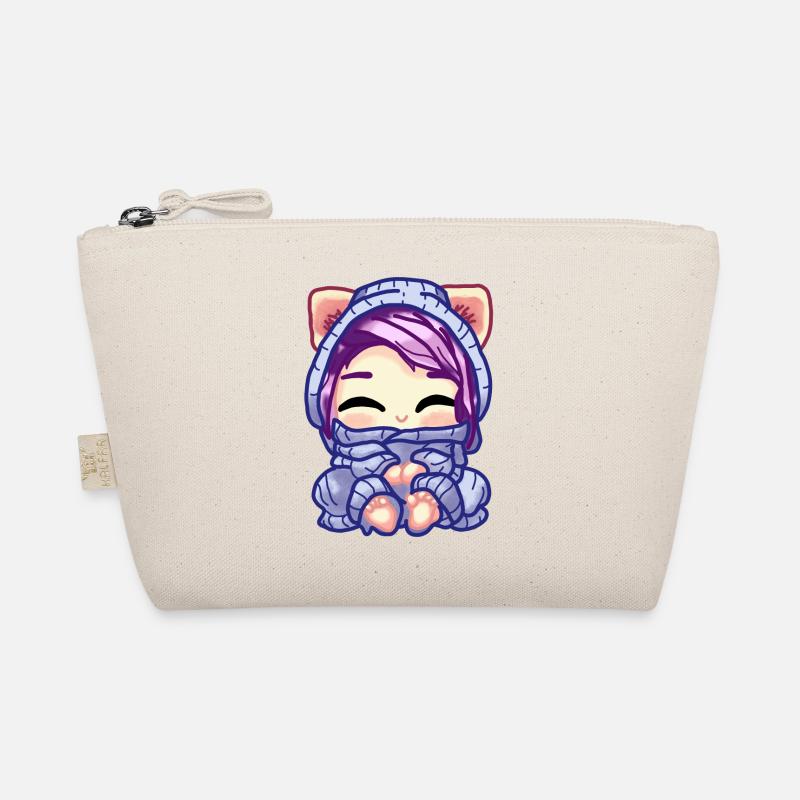 Bequemes Chibi-Mädchen Bio-Täschchen