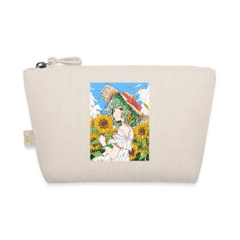 Anime, Fille, Tournesols, Otaku - Trousse biologique - nature - Devant