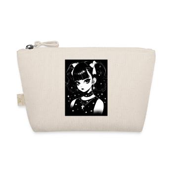 anime, girl, gift, otaku, manga, horror, - Organic Pouch - nature - Front