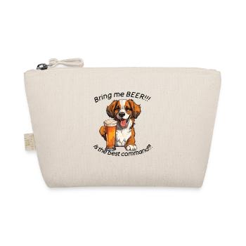 Beer Dog Bier Hund - Bio-Täschchen - Natur - Vorne