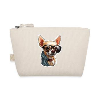 Chihuahua / small dog / animal / tiny / breed - Organic Pouch - nature - Front