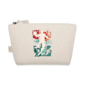 Basket-ball Basket-ball joueur Fan Vintage rétro - Trousse biologique - nature - Devant