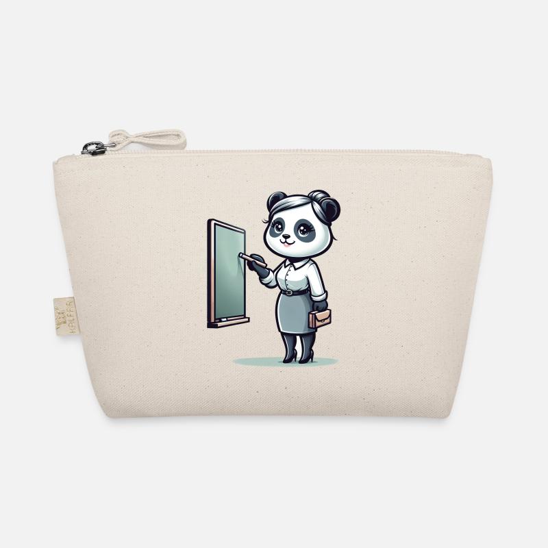 Professeur de panda mignon Trousse biologique