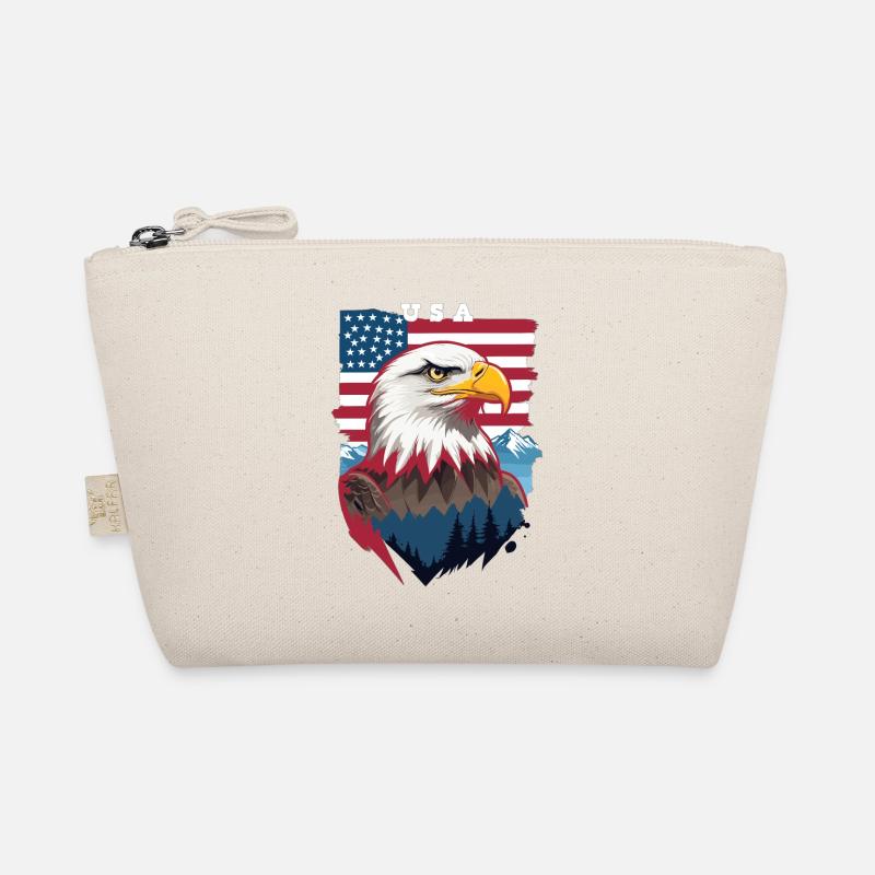 Bald eagle Organic Pouch