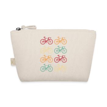 Fahrrad Bunte Fahrräder Retro - Bio-Täschchen - Natur - Vorne