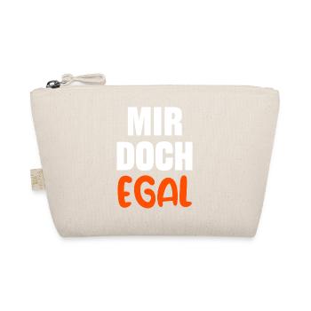 Ist Mir Egal Statement Haltung Relax - Bio-Täschchen - Natur - Vorne
