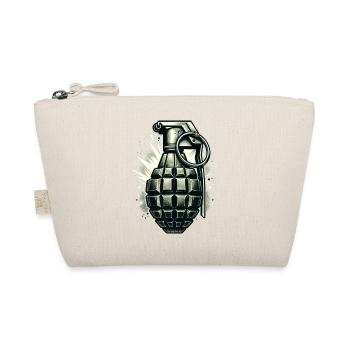Detonate Design: Classic Grenade - Organic Pouch - nature - Front