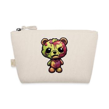 Teddybär / Kuscheltier / Stofftier / Geschenkidee - Bio-Täschchen - Natur - Vorne