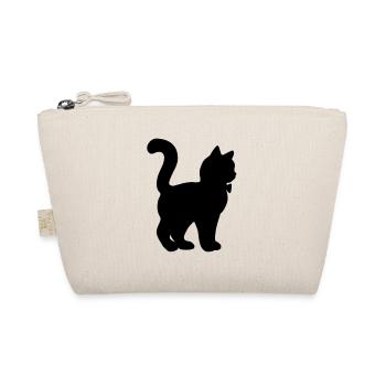 Gentleman cat - Organic Pouch - nature - Front