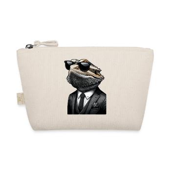 Bearded Dragon Lizard - Organic Pouch - nature - Front