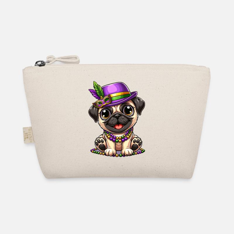 Mardi Gras Comic Mops Bio-Täschchen