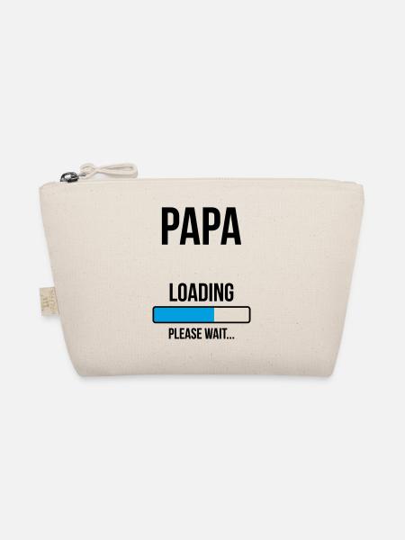Futur Papa - à personnaliser - Trousse biologique - nature - Devant