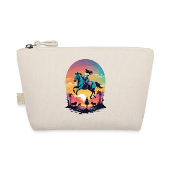 Equestrian sports, equestrian sports - Organic Pouch - nature - Front