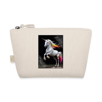 Wildes Einhorn - Bio-Täschchen - Natur - Vorne