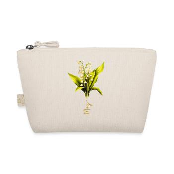 Lily of the Valley Naturalist design - Organic Pouch - nature - Front
