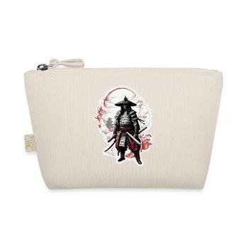 Samurai / Japanisch / Harakiri / Katana / Mann - Bio-Täschchen - Natur - Vorne