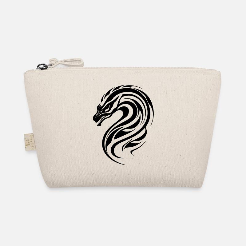 Drachenkopf Tribal Bio-Täschchen