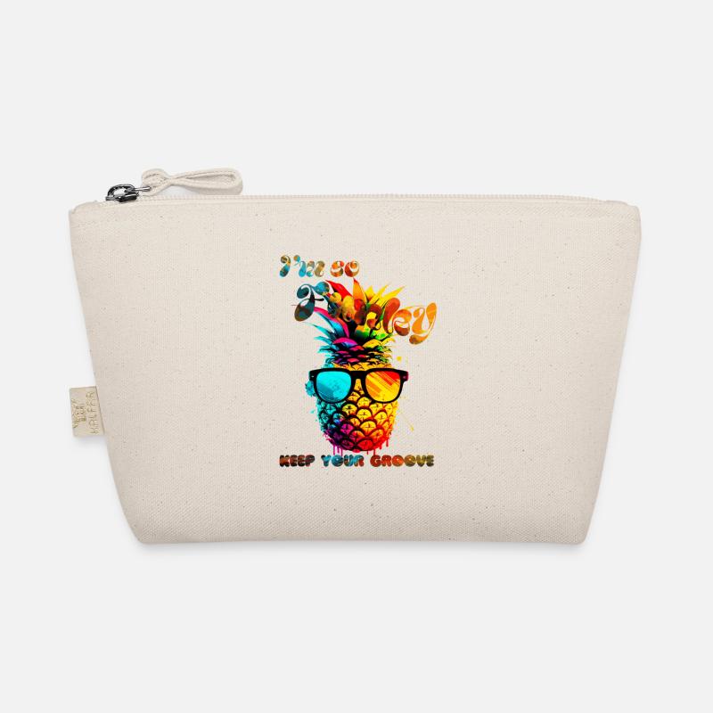 I'm so Funky. Keep your groove. Pineapple Organic Pouch