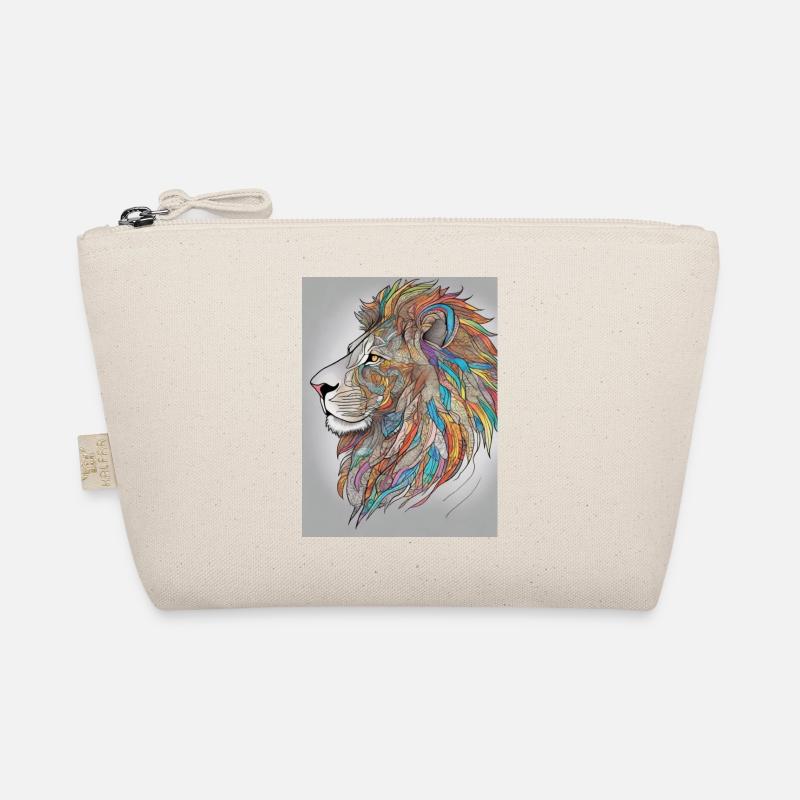 Colourful Lion Organic Pouch