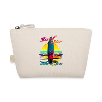 Surf rider. Wild & Free - Organic Pouch - nature - Front