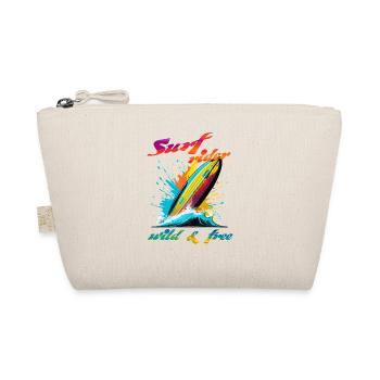 Surf rider. Wild & Free - Organic Pouch - nature - Front