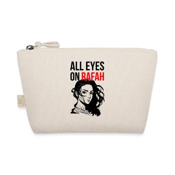 ALL EYES ON RAFAH - Organic Pouch - nature - Front