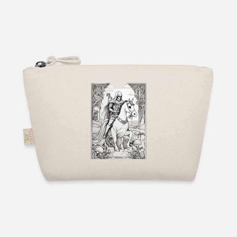 Todesreiter Tarot Illustration Bio-Täschchen