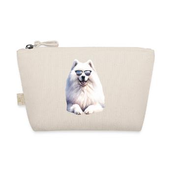 Samojeden Hund Geschenke Niedlicher Samojeden Hund Grafik - Bio-Täschchen - Natur - Vorne