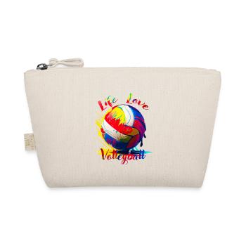 life love volleyball - Trousse biologique - nature - Devant