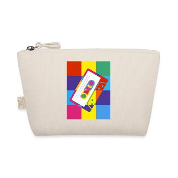Cassette rétro Pop Art Illustration - Trousse biologique - nature - Devant