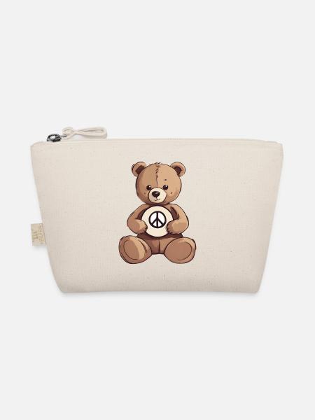 Teddybär - Bio-Täschchen - Natur