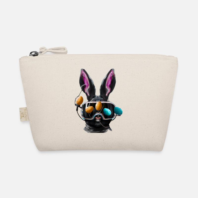 Oster Hase_03 - Bio-Täschchen - Natur