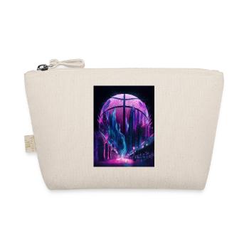Basketball in the Urban Night - Organic Pouch - nature - Front