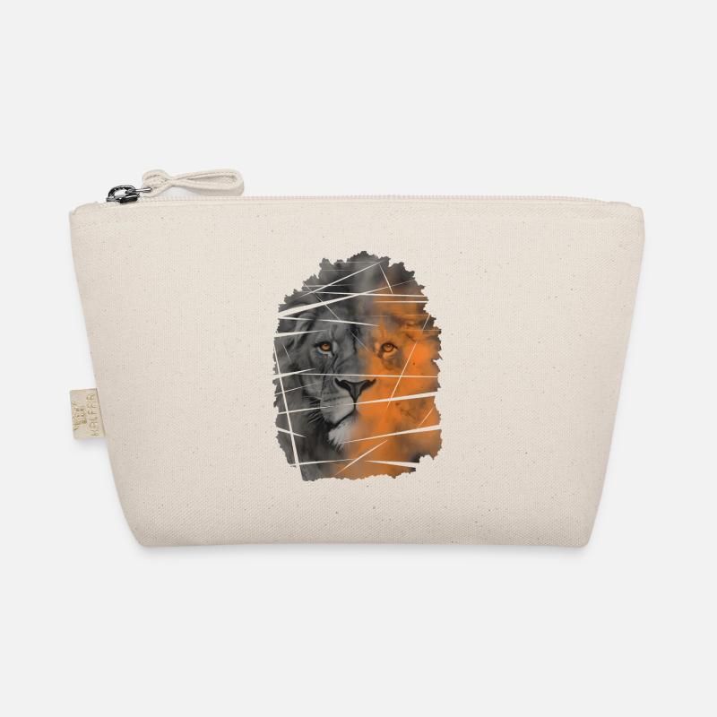 lion face Bio-Täschchen