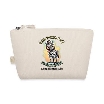 Good morning? Huh! Beware of old very thin ice - Organic Pouch - nature - Front